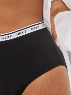 Next Full Brief Heavy Flow Period Knickers 2 Pack Black Clearance