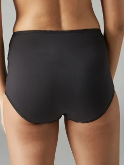 Next Full Brief Microfibre Knickers 7 Pack Black Sale