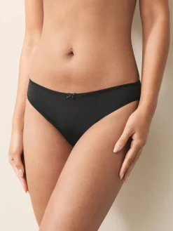 Next Black Full Brief Microfibre Knickers 10 Pack Discount