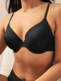 Next Black Full Cup A-E Smoothing Ultimate Comfort Bras 2 Pack Online