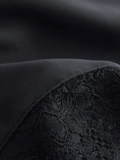 Next Black Glamour Lace Slip Dress Online