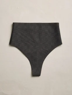 Next Black High Waisted Thong N. Premium Sculpting Shaping Knickers Sale