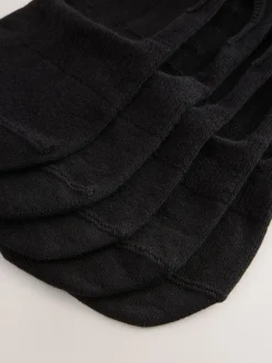 Next Invisible Socks 5 Pack Black Discount