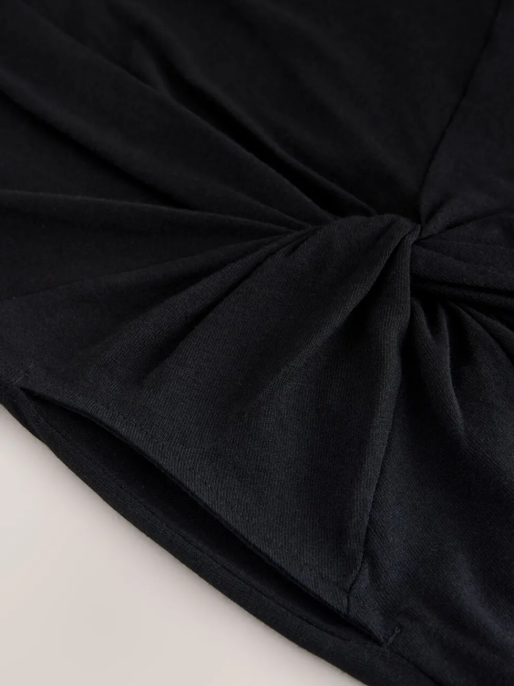 Next Jersey Twist T-Shirt Summer Dress Black Hot