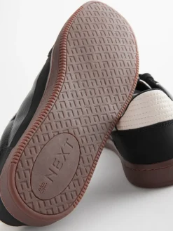 Next Black Lace-Up Trainers Hot