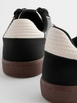 Next Black Lace-Up Trainers Hot