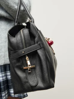 Next Large Tote Bag with Charms Black Online