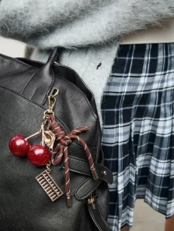 Next Large Tote Bag with Charms Black Online