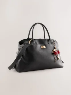 Next Large Tote Bag with Charms Black Online