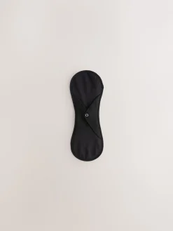 Next Black Light Flow Period Liners Knickers with Wash Bag 3 Pack Best