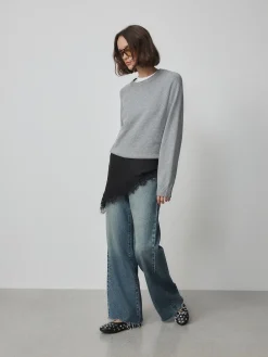 Next Lightweight Lace Trim Triangle Scarf Black Outlet