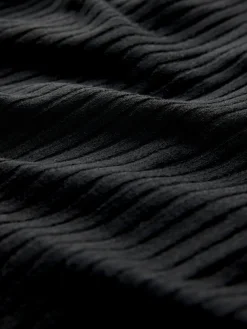 Next Maternity Long Sleeve Nursing Shelf Dress Black Best