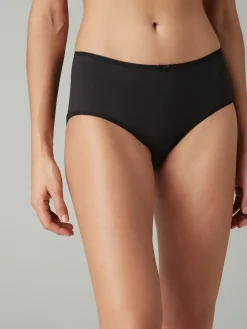 Next Midi Microfibre Knickers 7 Pack Black Hot