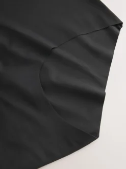 Next Midi No VPL Comfort Knickers 3 Pack Black Discount