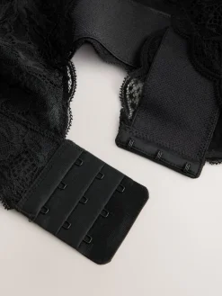 Next Non Pad Non Wire Total Support Lace Bra Black New