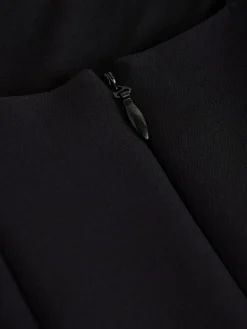 Next Occasion Cinched Waist Maxi Dress Black Best