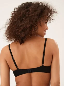 Next Black Pad Non Wire Lace Ultimate Comfort Bra Clearance