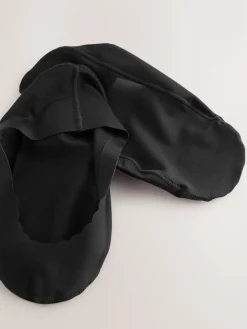 Next Scallop Edge Sheer Invisible Socks 2 Pack Black Best