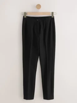 Next Sculpting Military Trousers Black Clearance