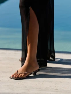 Next Black Sheer Beach Wide Leg Trousers Best