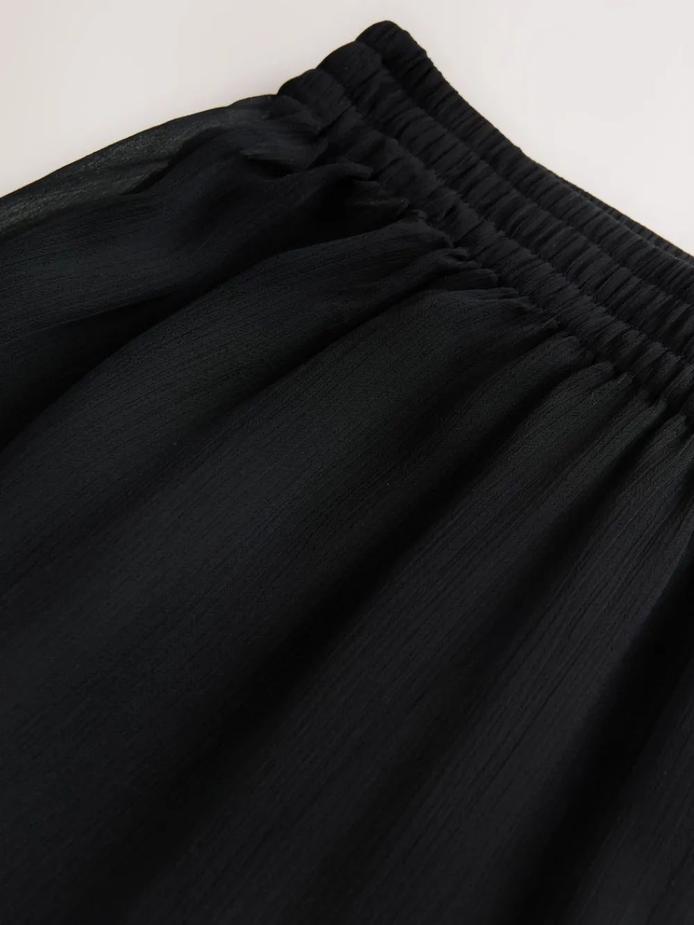 Next Black Sheer Beach Wide Leg Trousers Best