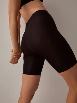 Next Short No VPL Tummy Control Shaping Knickers Black Clearance