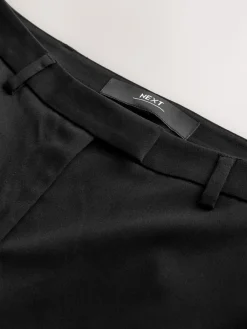 Next Slim Tailored Trousers Black New