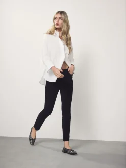 Next Slim Velvet Cord Jeans Black Discount