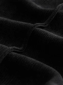 Next Black Smoothing Corduroy Bootcut Trousers Clearance