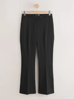 Next Black Tailored Hourglass Bootcut Trousers New
