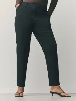 Next Black Tailored Hourglass Slim Trousers Online