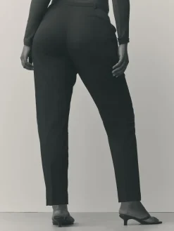Next Black Tailored Hourglass Slim Trousers Online