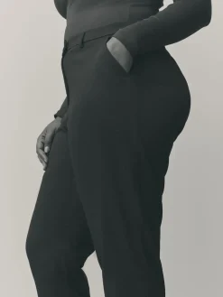 Next Black Tailored Hourglass Slim Trousers Online