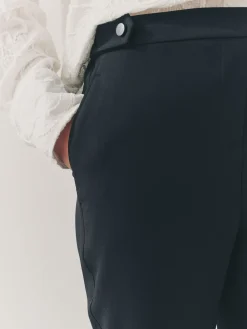 Next Black Tailored Skinny Trousers Sale