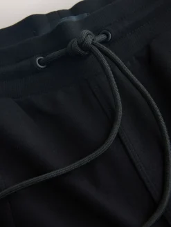 Next Black Tapered Jersey Joggers Outlet