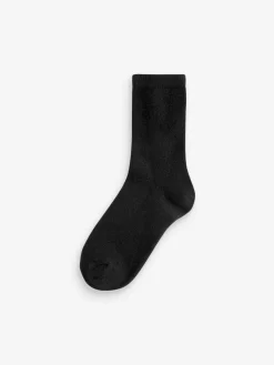 Next Black Thermal Merino Wool Blend Ankle Socks 2 Pack with Cashmere Best