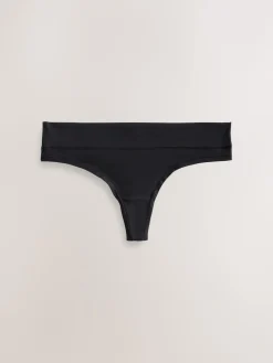 Next Black Thong Ultimate Comfort Knickers 2 Pack Outlet