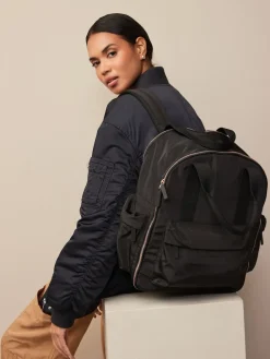 Next Black Travel Backpack Clearance