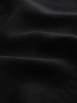 Next Black T-Shirt With Linen Outlet