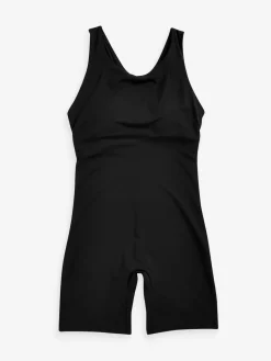 Next Tummy Control Unitard Swimsuit Black Discount