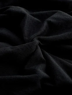 Next Twist Short Sleeved T-Shirt Summer Dress Black Clearance