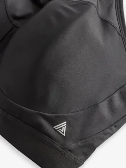 Next Ultimate Support Non Pad Minimising Wired Dry Tech High Impact Sports Bra Black New