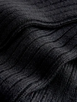 Next Warm Handle Ribbed Ankle Socks 3 Pack Black Clearance