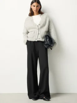 Next Black Wide Leg Joggers Sale