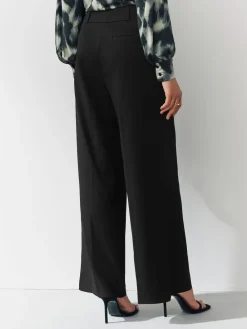 Next Black Wide Leg Tailored Trousers Hot