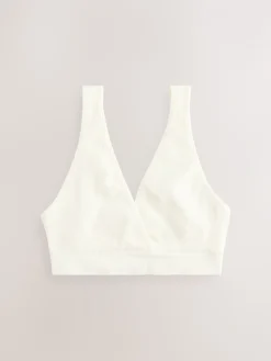 Next Black/Cream Seamless Non Wire Nursing Ultimate Comfort Bras 2 Pack