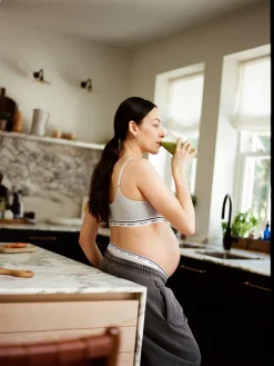 Next Maternity Nursing Crop Ultimate Comfort Tops 2 Pack Black/Grey Online