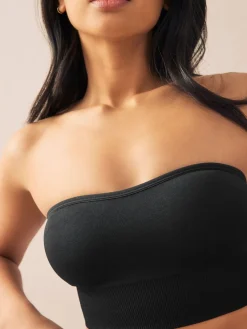 Next Black/Light Pink Seamless Bandeau Ultimate Comfort Bras 2 Pack Online