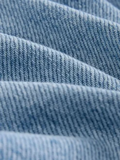 Next Wide Leg Jeans 2 Pack Black/Mid Blue Online