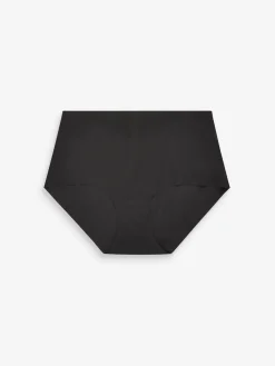 Next Midi No VPL Comfort Knickers 3 Pack Black/Praline Nude/Chocolate Nude Online